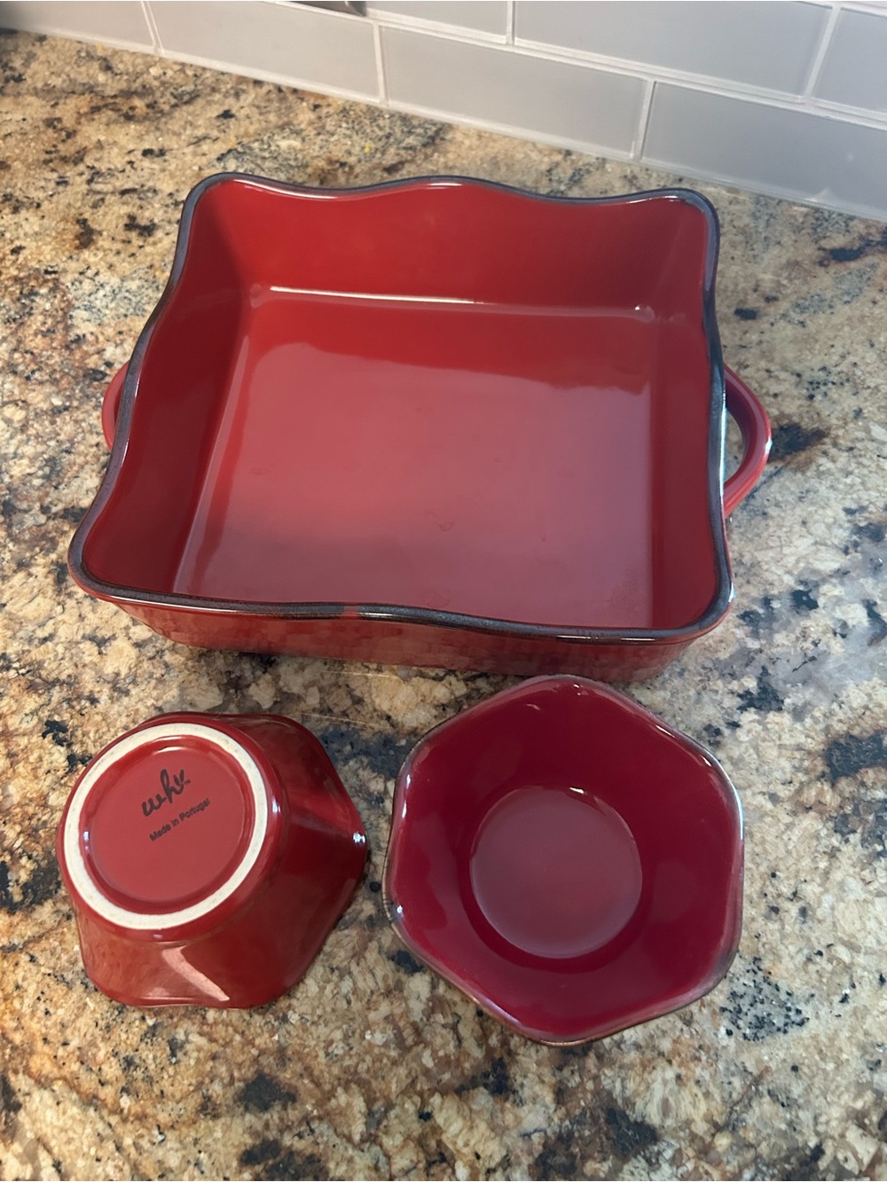 Southern Living Cinnabar cookware.